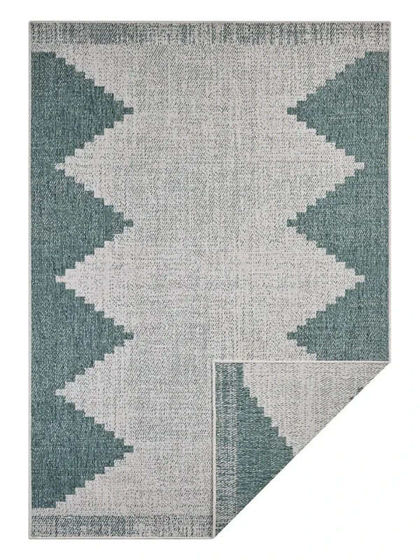 Hanse Home Outdoor-Wendeteppich “Diona” In Grün/ Creme 1