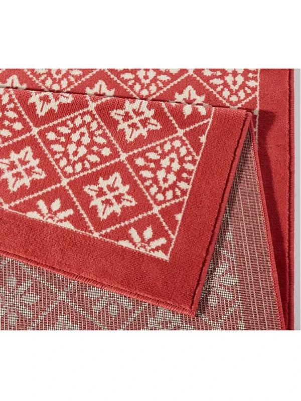 Hanse Home Webteppich “Gloria” In Rot/ Creme 4