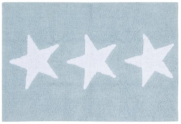 Happy Decor Kids Teppich “Three Stars” In Blau/Weiß – 120×80 Cm 1