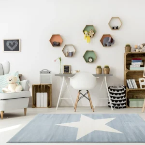 Happy Rugs Kinderteppich SHOOTINGSTAR In Blau/weiss 15