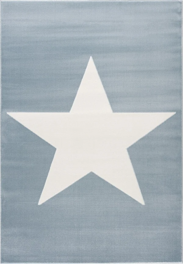 Happy Rugs Kinderteppich SHOOTINGSTAR In Blau/weiss 1