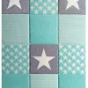 Happy Rugs Kinderteppich STARWALK3 In Mint/Weiß/Grau 11
