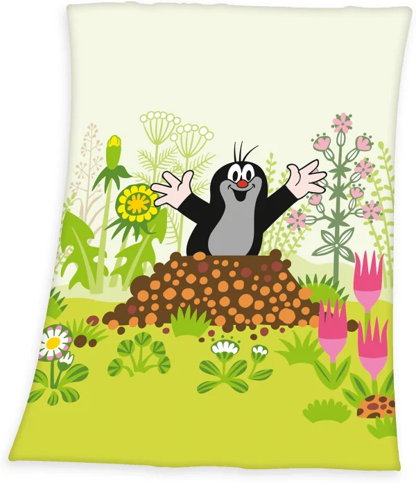 Herding Babydecke Der Kleine Maulwurf, 75×100 Cm 1