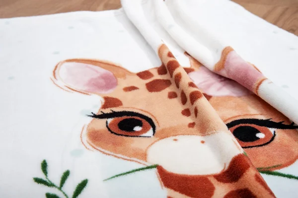 Herding Giraffe Microfaserflausch-Decke, 75 X 100 Cm 4