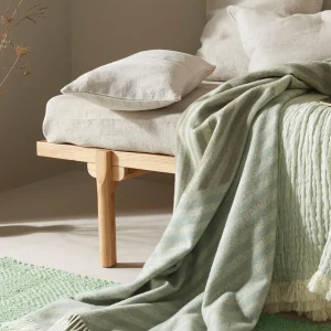 Hessnatur Merino-Plaid Eileen In Jadegrün 10