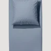 Hessnatur Satin-Spannbetttuch In Graublau 5