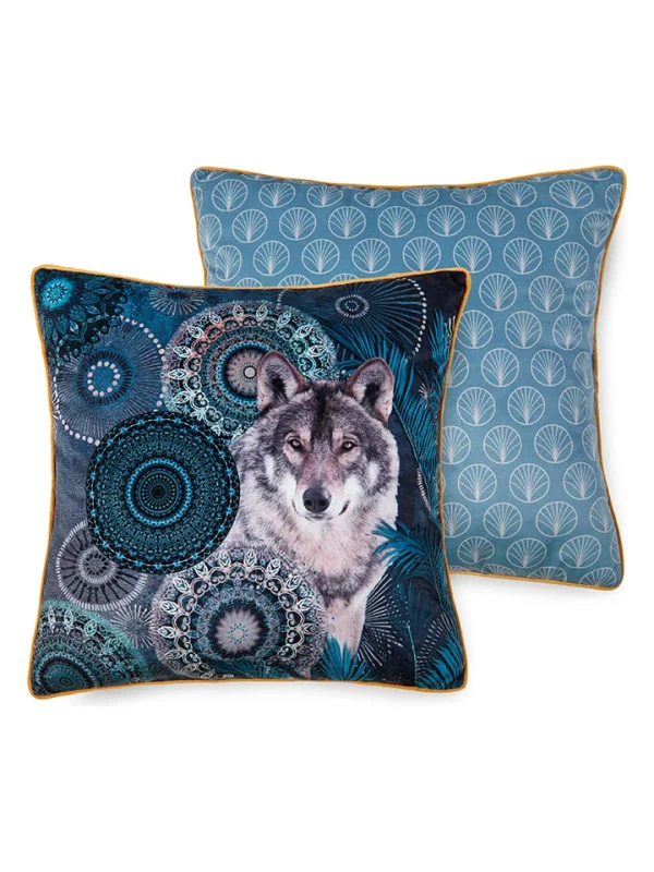 HIP Kissen “Kiska” In Hellblau/ Blau 1