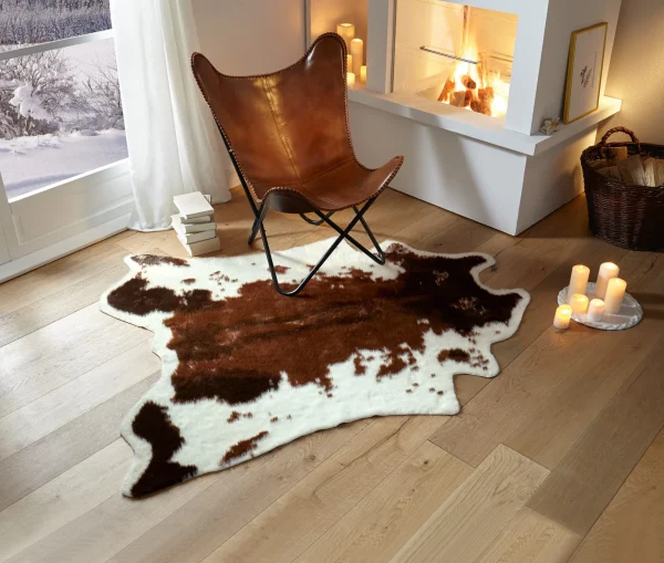 HomeLiving Kunstfell “Kuhfell” 130×160 In Bunt 3