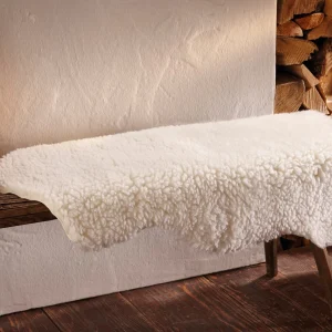 HomeLiving Kunstfell “Lamm” 900×600 In Weiß 8