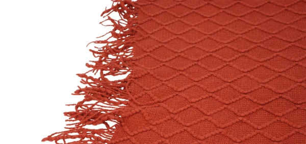 HomeLiving Kuscheldecke “Carmine” 1200×1520 In Rot 1