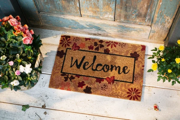HomeLiving Spar-Set 2x Kokosmatte “Welcome”, 60 X 40 Cm In Bunt 3