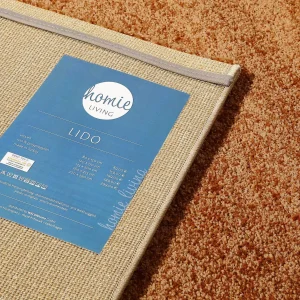 Homie Living Teppich Lido In Karamell 15