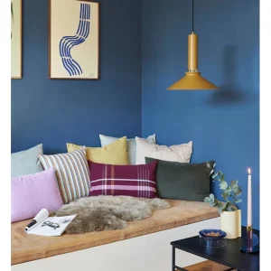 Hübsch Kissen “Speckle” In Blau – (L)60 X (B)60 Cm 15