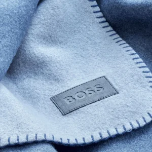 HUGO BOSS Home Plaid LADAK In STEEL 9