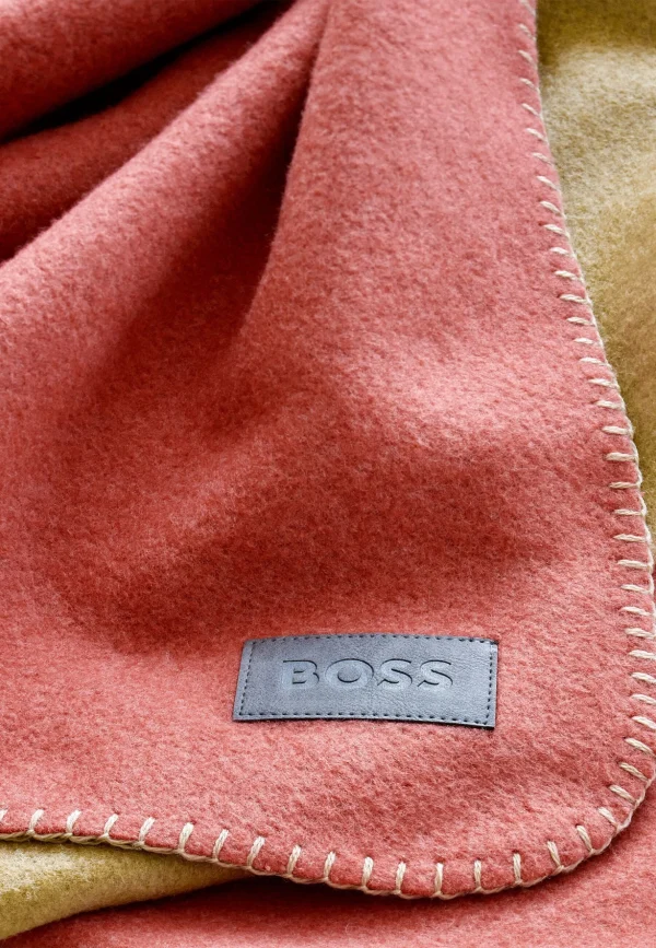 HUGO BOSS Home Plaid LADAK In VULCANO 5