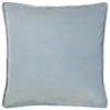 Ib Laursen Kissenhülle Samt Hellblau 50×50 10