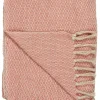 Ib Laursen Plaid Creme / Coral Sands Karo Muster 130×160 11