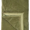 Ib Laursen Quilt Samt Grün Mit Aufdruck 13