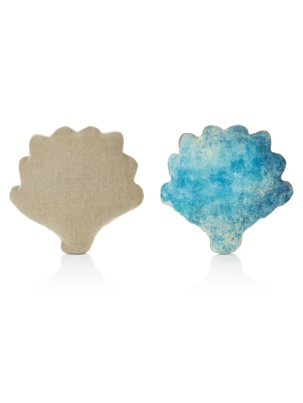 Impré Kissen-Set, 2-tlg. In Hellblau, Natur 3