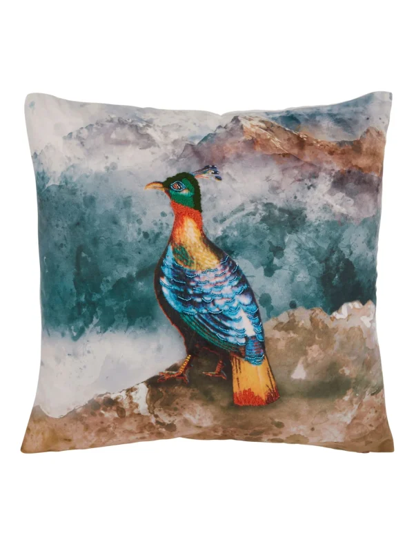 Impré Kissenhülle, Vogel In Multicolor 1
