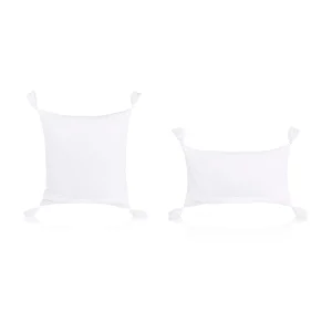 Impré Kissenhüllen-Set, 2-tlg. In Creme-Weiß 8