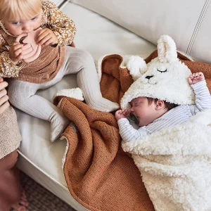 Jollein Decke Teddy, 75 X 100 Cm, Bliss Knit Caramel 9
