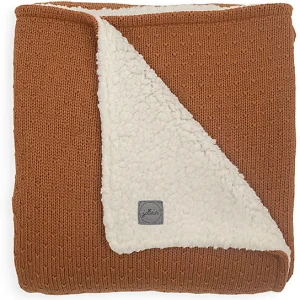 Jollein Decke Teddy, 75 X 100 Cm, Bliss Knit Caramel 13