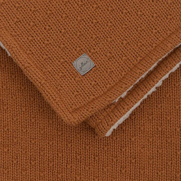 Jollein Decke Teddy, 75 X 100 Cm, Bliss Knit Caramel 6