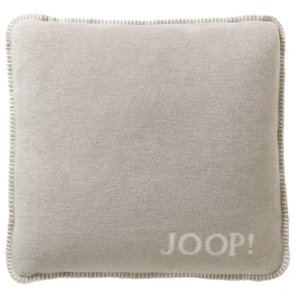 JOOP! Kissenhüllen Uni-Doubleface In Feder-ecru 1