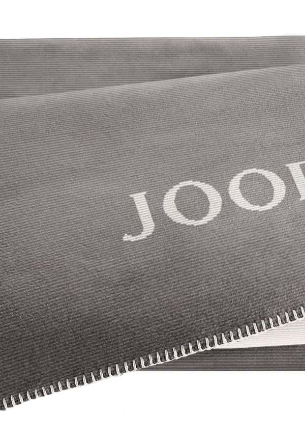 JOOP! Wohndecke Melange-Doubleface In Graphit-Ecru 3