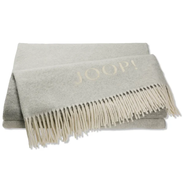 JOOP! Wohndecken Fine-Doubleface In Silber-natur 1