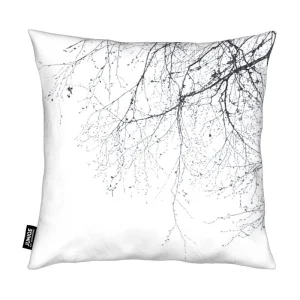 Juniqe Kissen “Black Branches” In Schwarz & Weiß 7