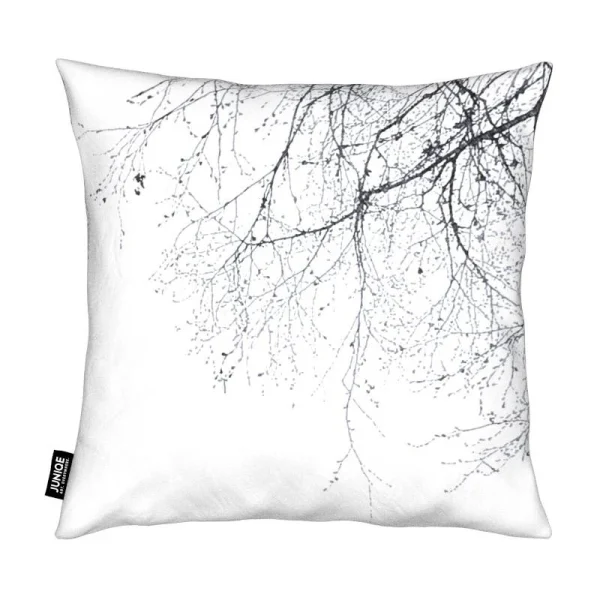 Juniqe Kissen “Black Branches” In Schwarz & Weiß 3