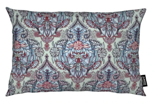 Juniqe Kissen “Botanical Moroccan Doodle” In Bunt 1