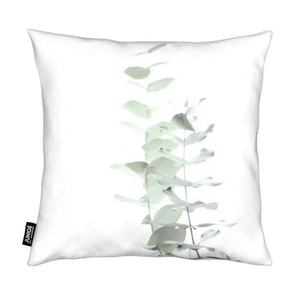 Juniqe Kissen “Eucalyptus White 2” In Grün & Weiß 3