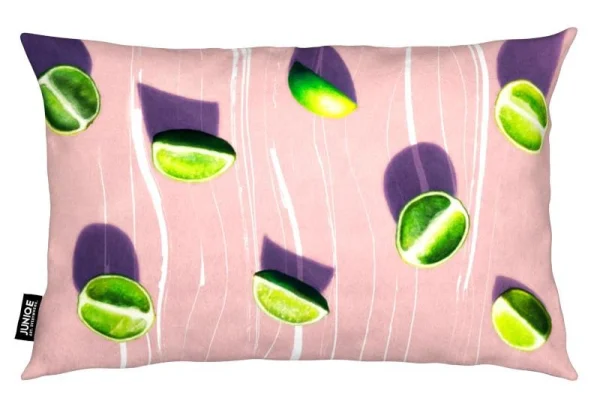 Juniqe Kissen “Fruit 10” In Grün & Rosa 3