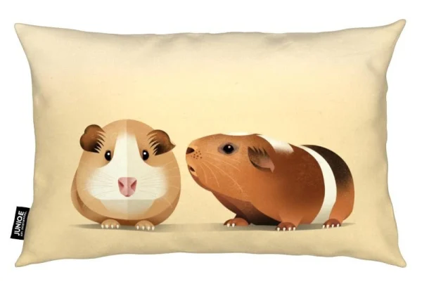 Juniqe Kissen “Guinea Pig” In Braun 3