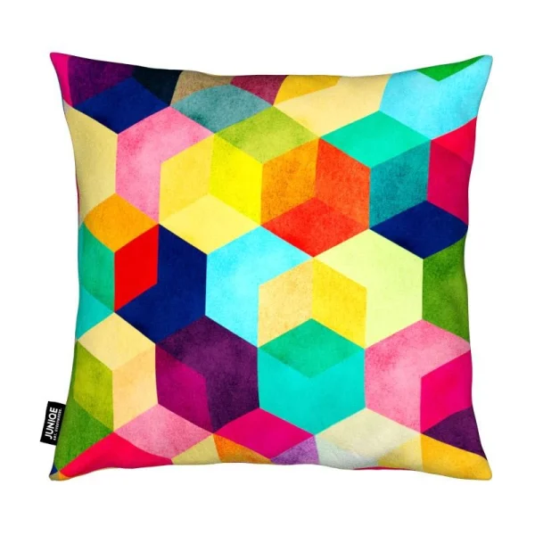 Juniqe Kissen “Hexa” In Bunt 3