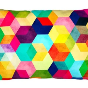 Juniqe Kissen “Hexa” In Bunt 7
