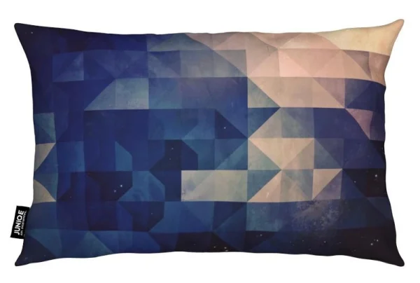 Juniqe Kissen “Hystyry” In Blau & Braun 3