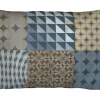 Juniqe Kissen “Industrial Style” In Blau & Braun 7
