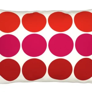 Juniqe Kissen “Magenta Ludo” In Rosa & Rot 7