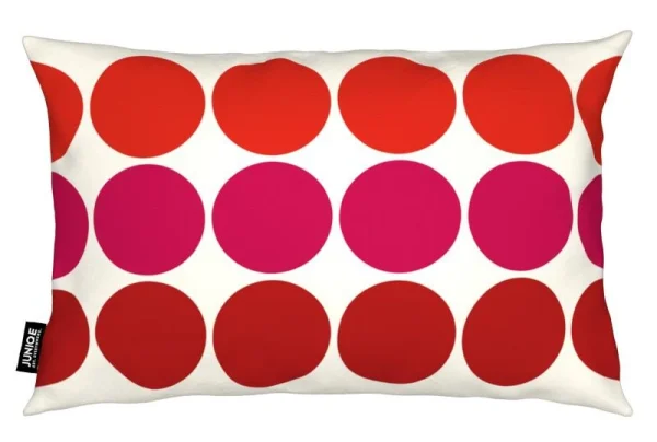 Juniqe Kissen “Magenta Ludo” In Rosa & Rot 3
