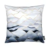 Juniqe Kissen “Mountains 1” In Blau 11