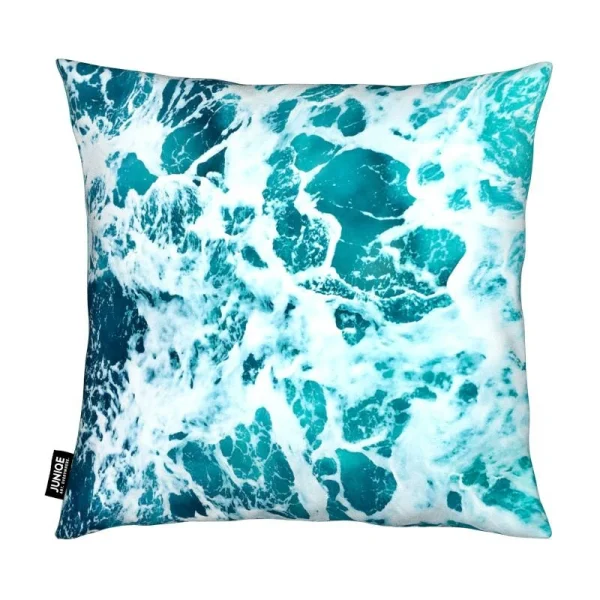 Juniqe Kissen “Print 219” In Blau 3