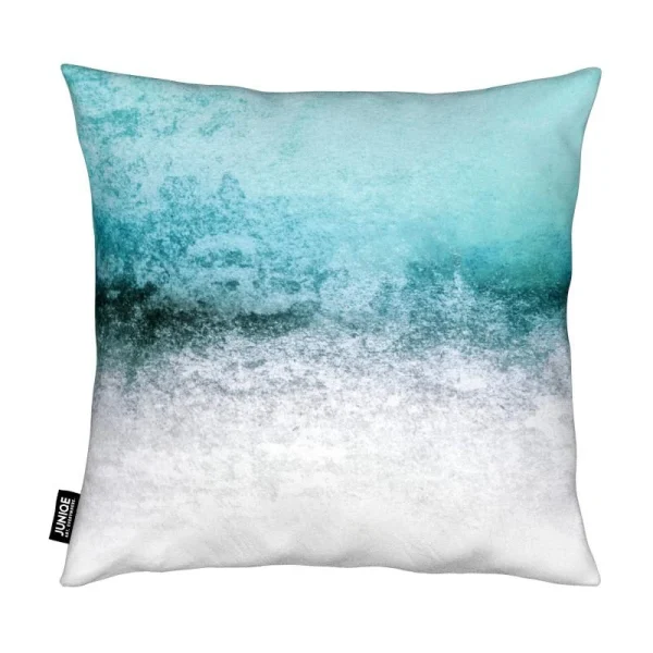 Juniqe Kissen “Snowdreamer Aqua” In Blau & Grün 3