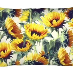 Juniqe Kissen “Sunflowers Forever” In Gelb & Grau 7