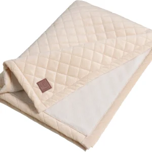 Kaiser Naturfellprodukte Schmusedecke VELVET BLANKET, Sherpa Fleece Creme, Fb. Beige 8