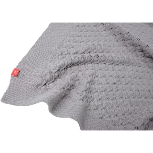 Kikadu Decke “Ajour” In Grau – (L)110 X (B)90 Cm 7