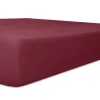 Kneer EASY-STRETCH Q25 90/190 – 100 /200 Cm Bis 90/210 – 100/220 Cm In Burgund 14